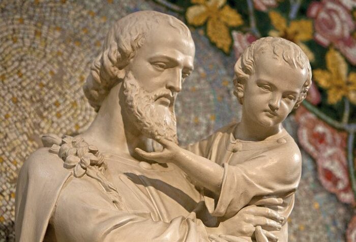 Pope says St. Joseph is a model of courage