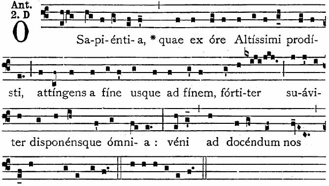 The O Antiphons Series I: O Wisdom