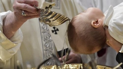 Pope Francis  Resumes Baptisms at the Sistine Chapel