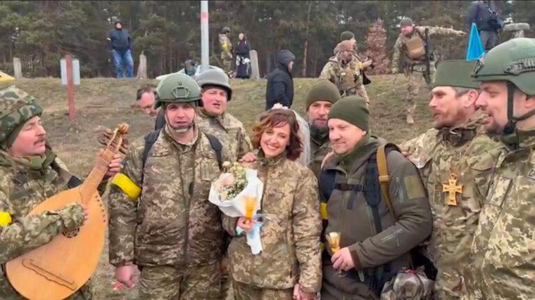 Ukraine Front Lines: A Wedding in Uniform