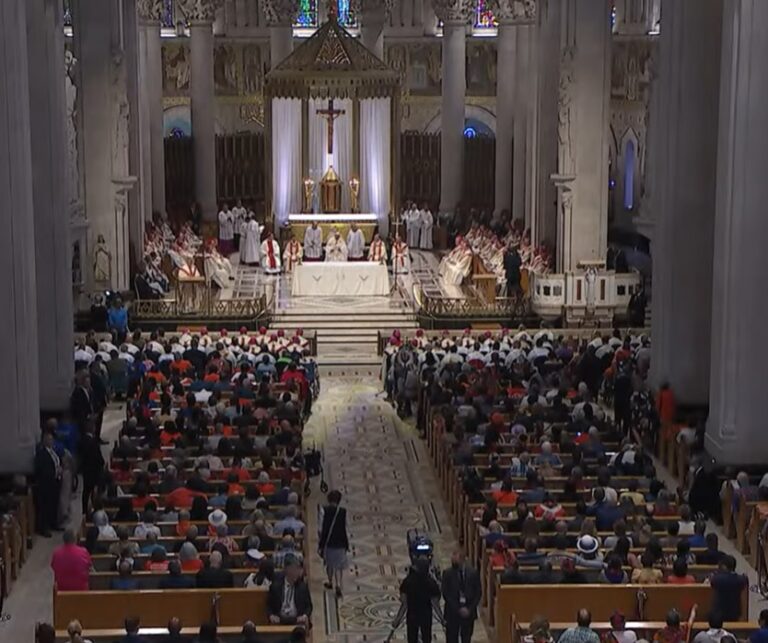 Francis Celebrates Papal Mass at Sainte-Anne-de-Beaupré Basilica