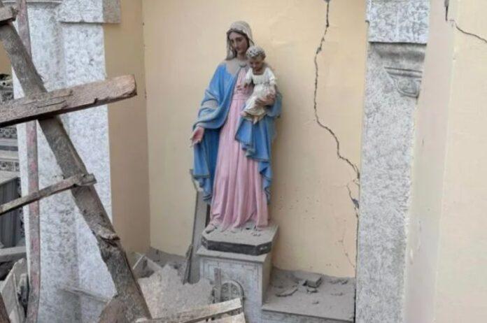 Turkey Earthquake: Image of Our Lady Remains Intact After Cathedral Collapses