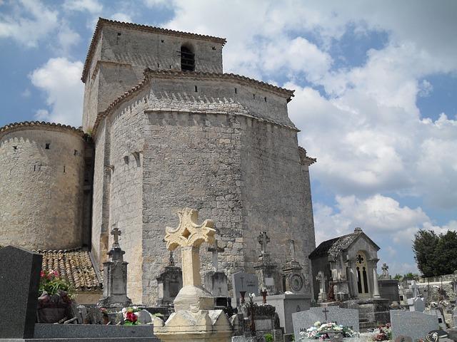 Churches are damaged by earthquake in France