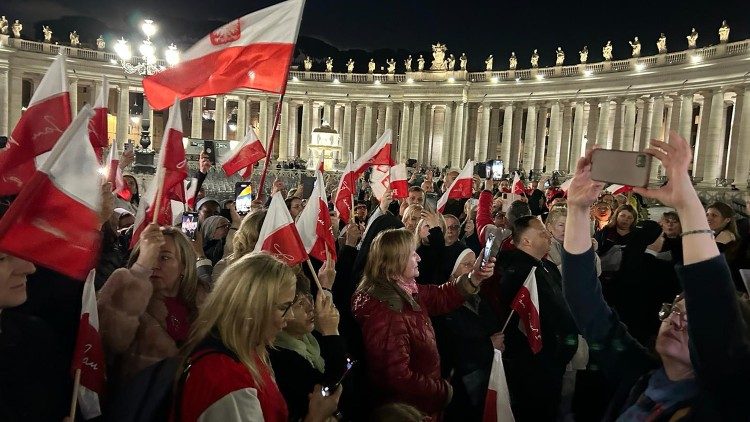 Vatican City Vigil Marks 19th anniversary of John Paul II Death