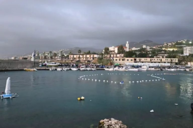 Floating Rosary Built in Lebanon’s Coastal Town