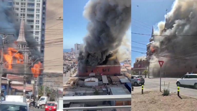 Fire Destroys One of Chile’s Oldest Churches